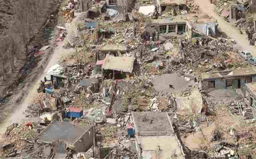 2001ع ۾ گجرات ۾ آيل زلزلي جي تباهيءَ جو ڏيک