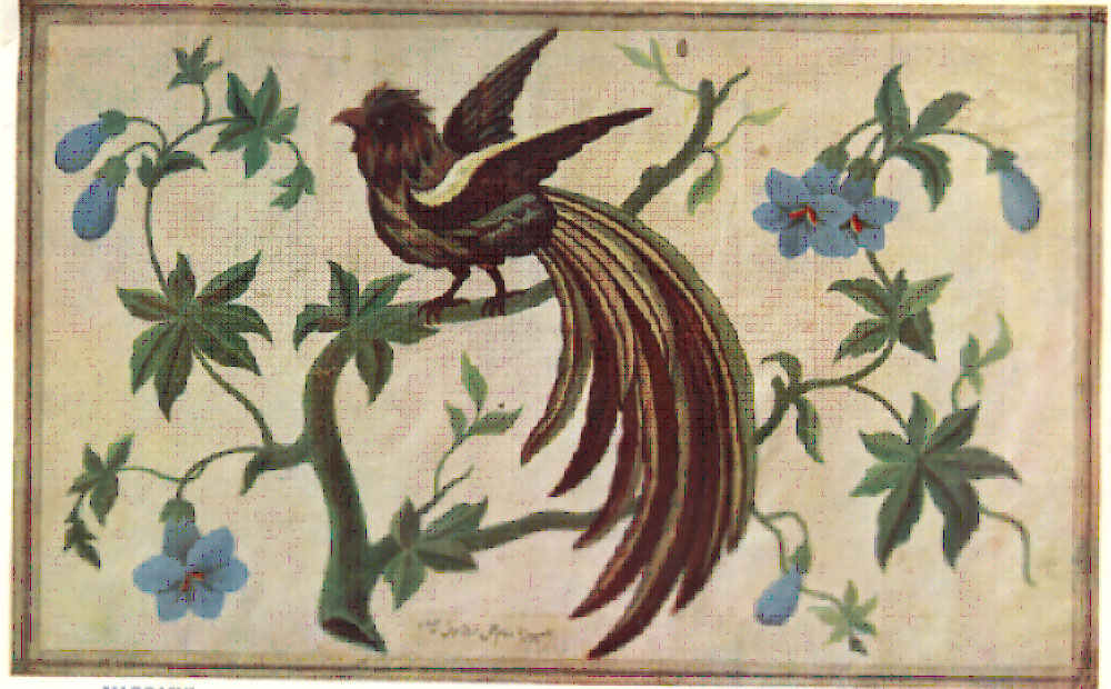 ابرق تي نقاشيءَ جو ڪم