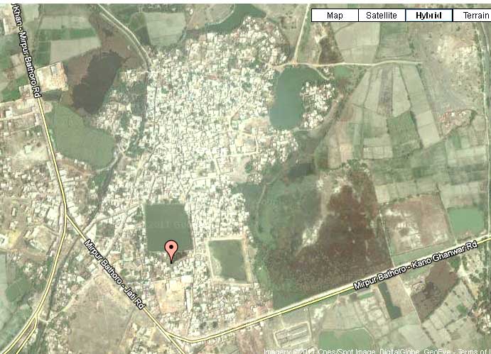 (ميرپور بٺورو (سيٽلائيٽ تان ورتل تصوير