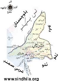 ڪراچي ڊويزن جو نقشو