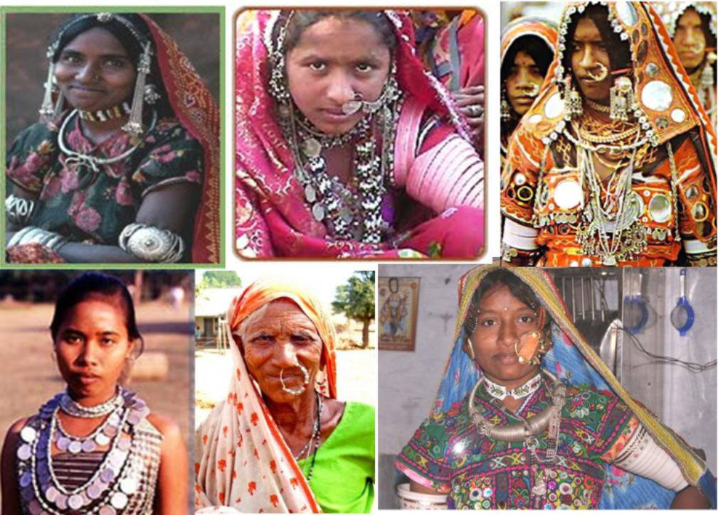 وڻجاري،ڀارواڙي،ڀيل،مانڊوي،گوند قبيلن جون عورتون