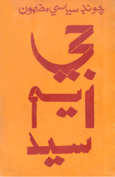 چونڊ سياسي مضمون